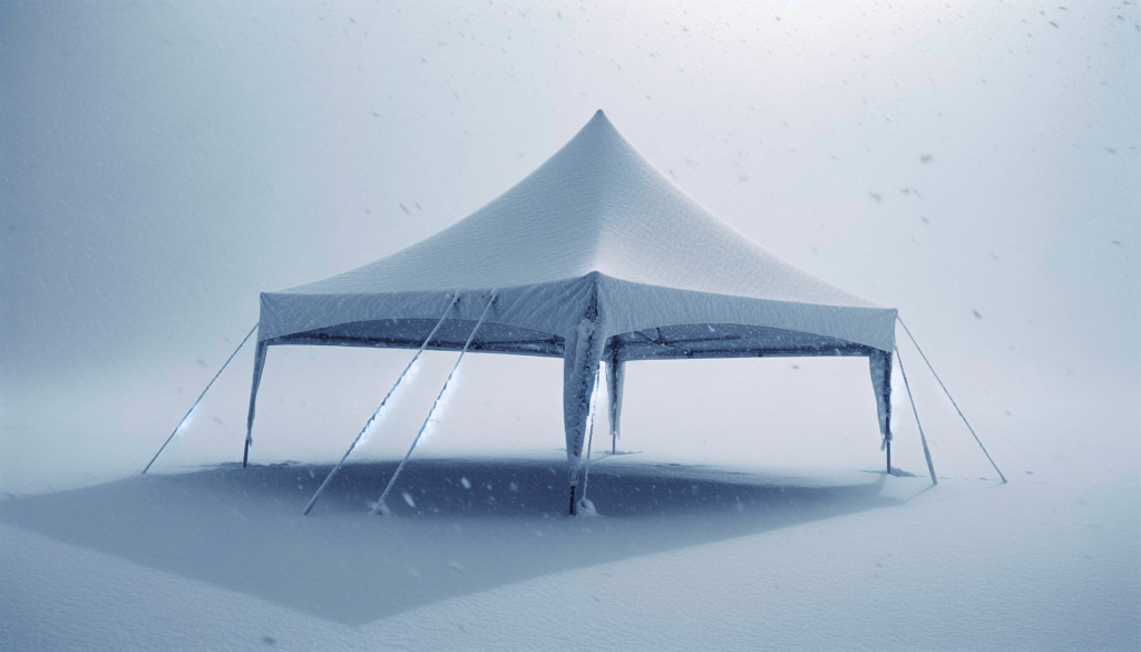 Can A Canopy Tent Withstand Snowfall?