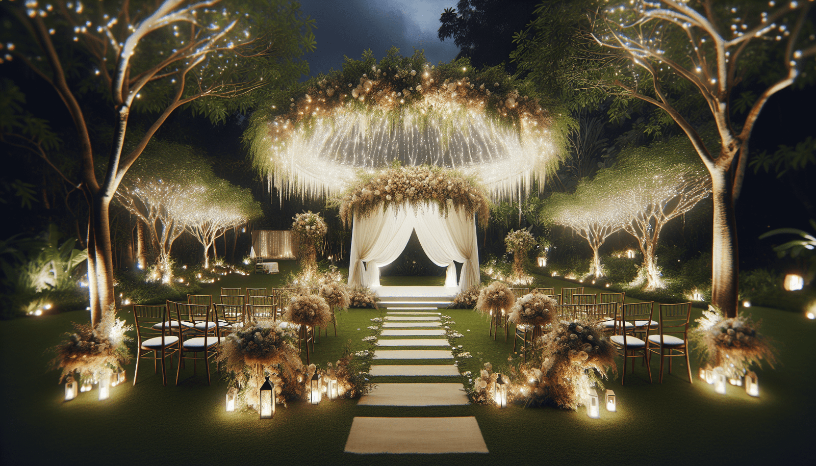 Can I Use A Canopy Tent For A Wedding Ceremony?